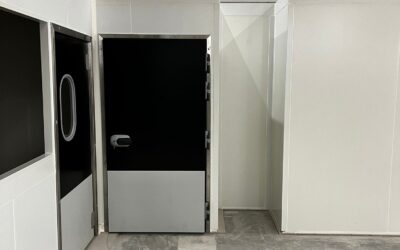 Montage de plusieurs chambres froides positives et une négative